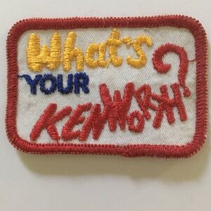 KENWORTH Trucker's Embroidered Sew-On patch VINTAGE Collectible